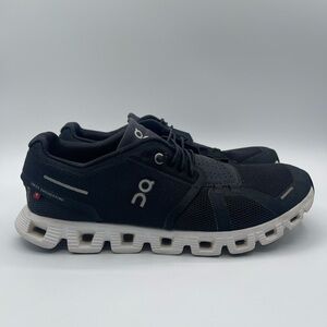 On Swiss Engineering Cloud 5 Men’s SZ 8 Black Athletic Running Sneakers 59.98919